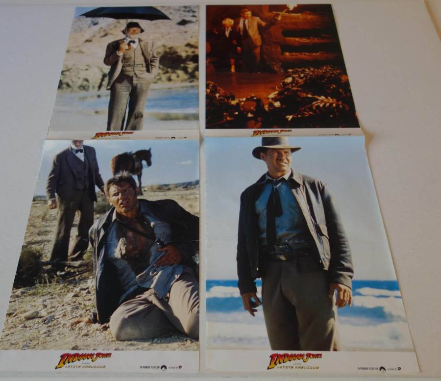 Indiana Jones and the Last Crusade original release german lobby still set